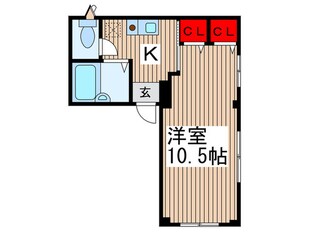 メゾンＩ・Ｂの物件間取画像